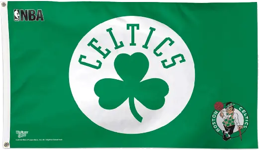  Boston Celtics Flag North Station Png Celtics Png