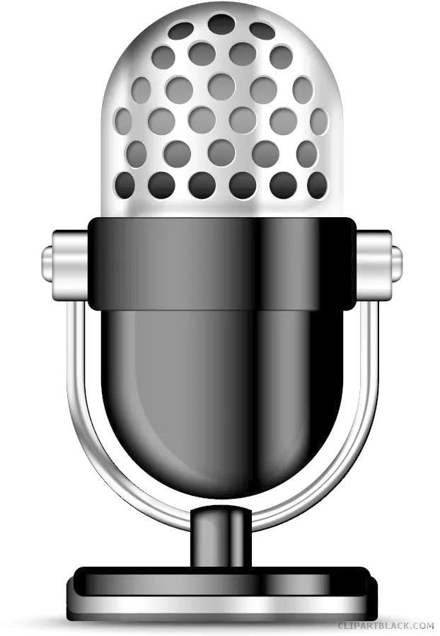  Transparent Radio Mic Png Radio Microphone Vector Png Radio Mic Png