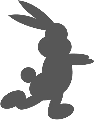  Bunny Easter Running Icon Silueta De Conejo Corriendo Png Running Icon Png