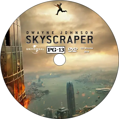  Skyscraper Disc Label Dwayne Johnson Skyscraper Memes Png Skyscraper Png