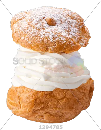  Stock Photo Of Brown Cream Puff Pastry Cream Puff No Background Png Donut Transparent Background