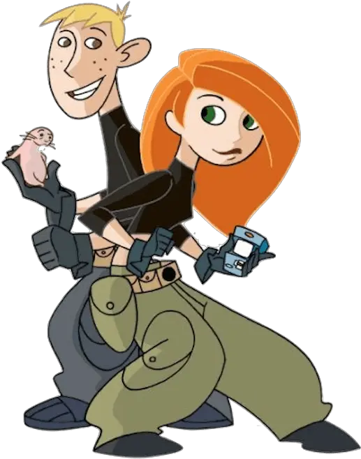  Ron Transparent Cartoon Kim And Ron Stoppable Png Kim Possible Png