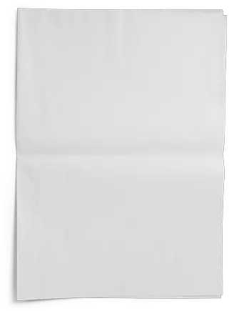  Newsprint Packaging Solid Png Blank Newspaper Png