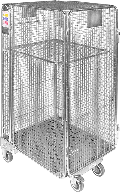  Security Roll Cage Linvar Storage Cage Trolley South Africa Png Steel Cage Png