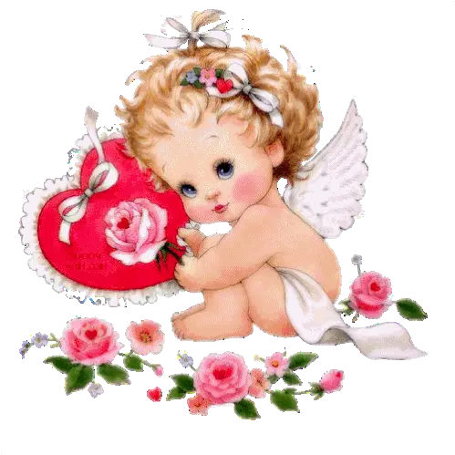  Angel Sticker Angel Discover U0026 Share Gifs Un Angel Con Un Corazon Png Angel Icon Tumblr