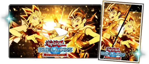  Yu Yu Gi Oh Duel Links 4th Anniversary Game Mat Png Yugioh Duel Links Icon Change