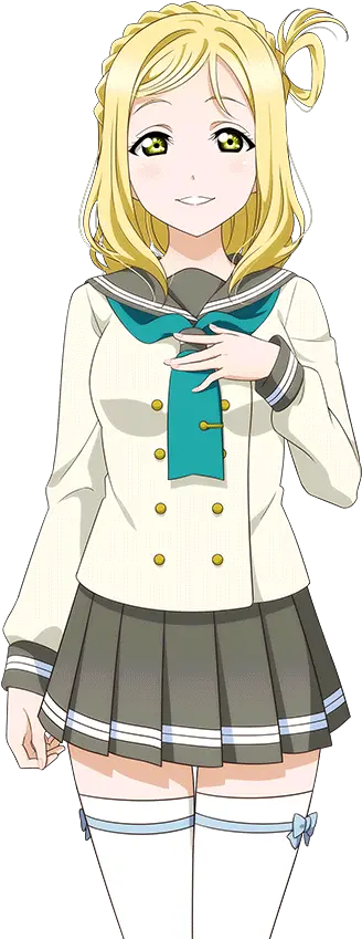  Mari Ohara Mari Love Live Png Mari Ohara Transparent