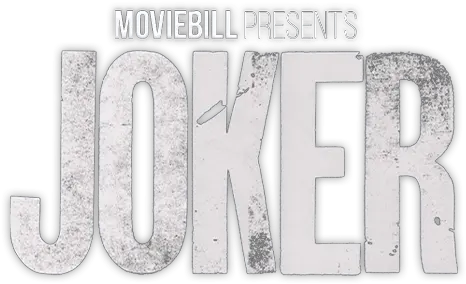  Moviebill Presents Joker Moviebill Joker Movie Logo Png Joker Transparent