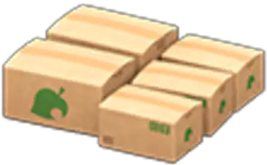  Large Cardboard Boxes Animal Crossing Wiki Fandom Tas De Cartons Animal Crossing Png Cardboard Box Png