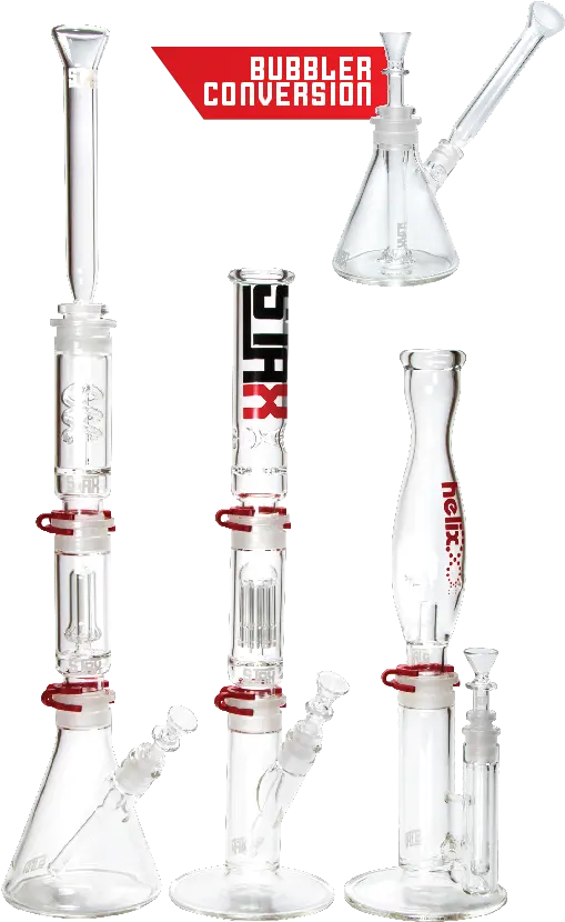  Download Hd Stax Interchangeable Bong System Stax Bong Cylinder Png Bong Transparent Png