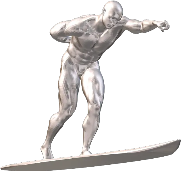  Surfer Silhouette Png Surfing Silver Surfer Png