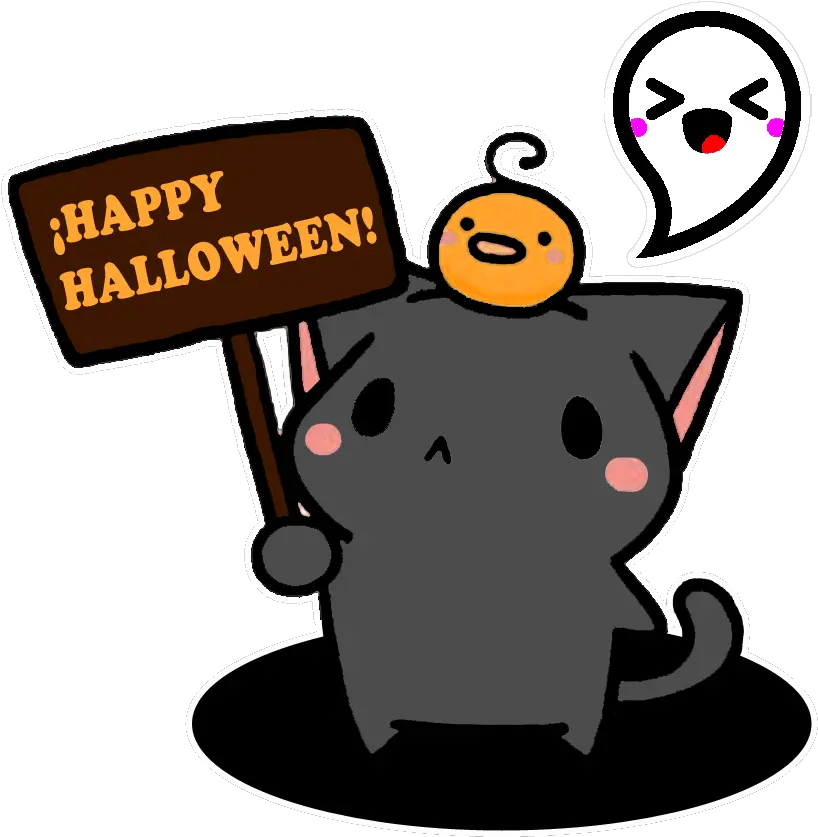  Happy Halloween Halloween Kawaii 900x900 Png Clipart Transparent Happy Halloween Kawaii Kawaii Png