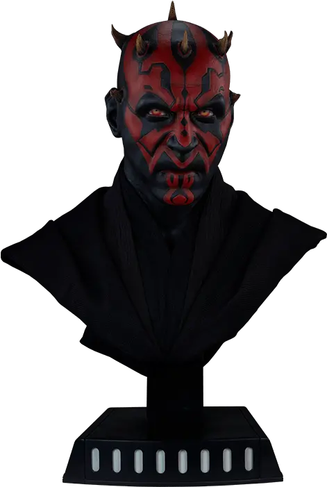  Pré Venda Busto Darth Maul Star Wars Life Size Sideshow Collectibles Bust Statue Png Darth Maul Png