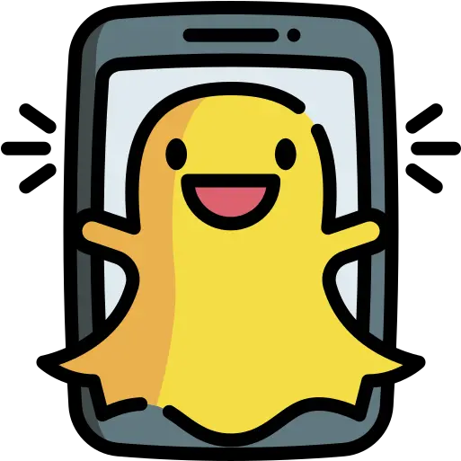  Snapchat Free Social Media Icons Clip Art Png Snapchat Icon Png