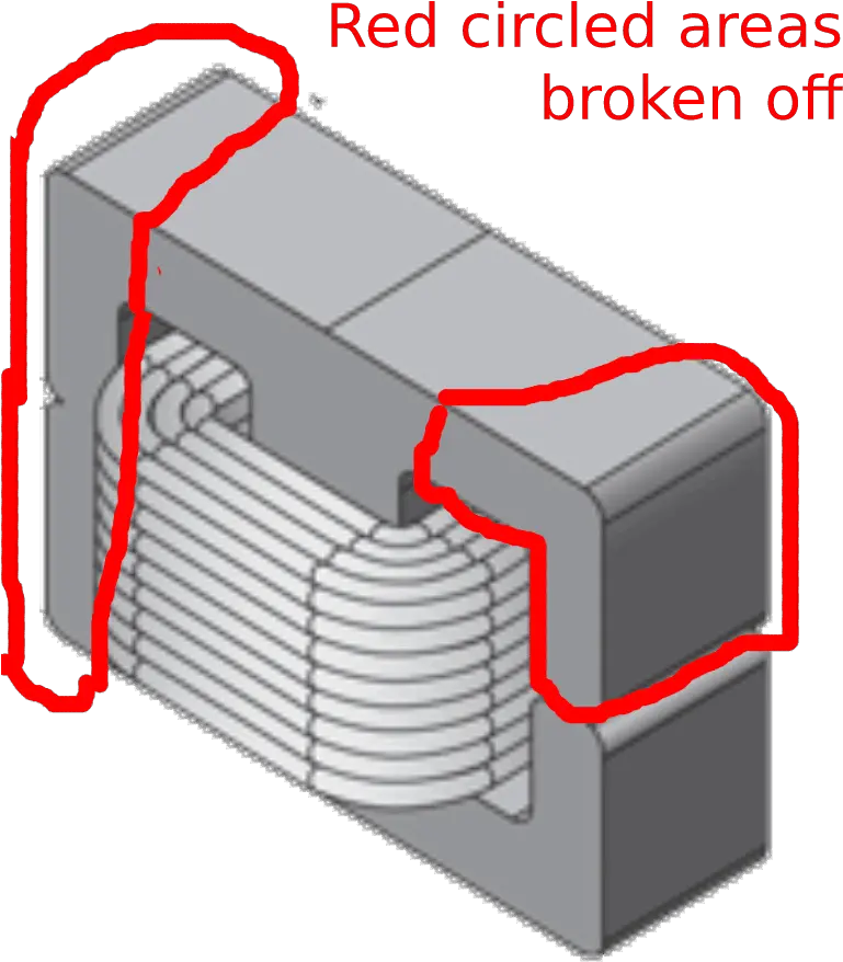  Ebike Chain Motion Sensor With A Broken Inductor Olivers Place Horizontal Png Broken Chain Png