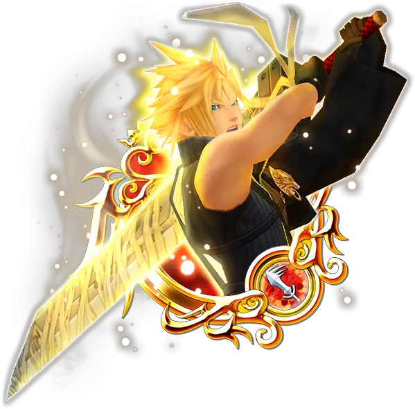  Download Kh Ii Cloud Ex Kingdom Hearts 3 Png Png Image Kingdom Hearts Union X Cloud Kingdom Hearts 3 Png