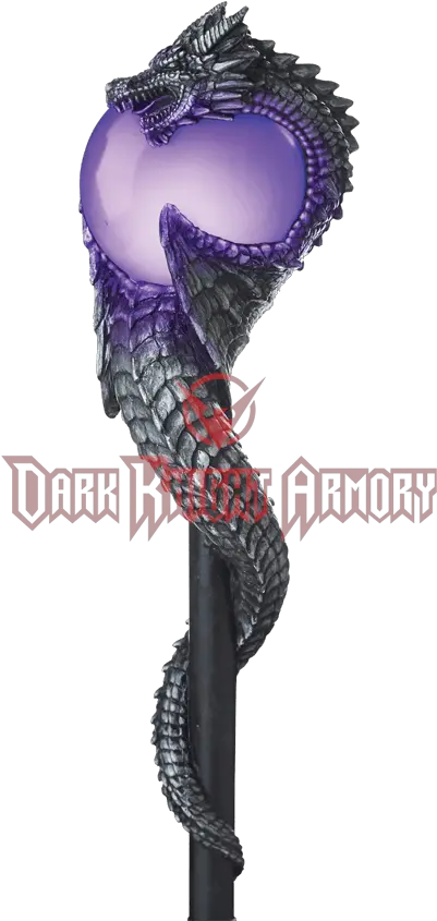  Download Wizard Dragon Orb Costume Wizard Staff With Light Png Wizard Staff Png