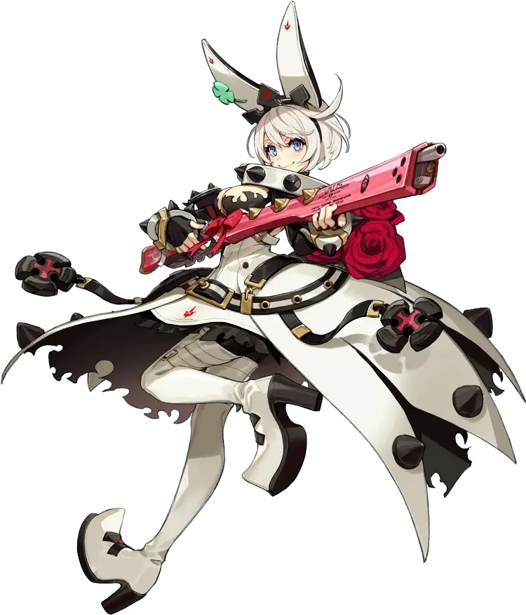  Elphelt Valentine Guilty Gear Bunny Girl Png Guilty Gear Xrd Logo