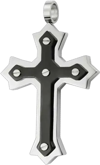  Download Layered Gothic Cross Pendant Pendant Png Gothic Cross Png