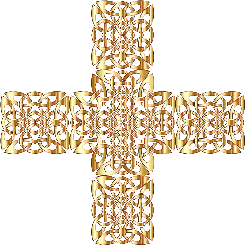  Download Free Png Golden Celtic Knot Cross 3 Without Gold Celtic Knot Png Celtic Knot Transparent Background