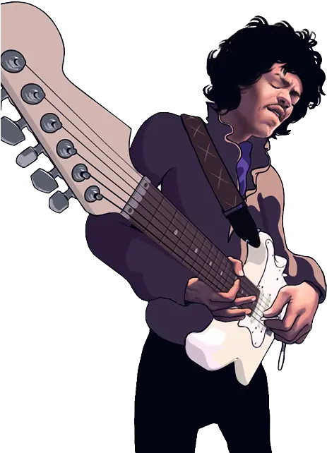  Jimi Hendrix Jimi Hendrix Cartoon Png Jimi Hendrix Png