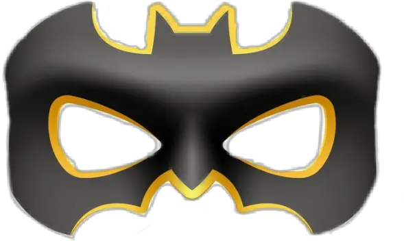  Batman Mask Sticker By Luna Sol Mask Png Batman Mask Transparent