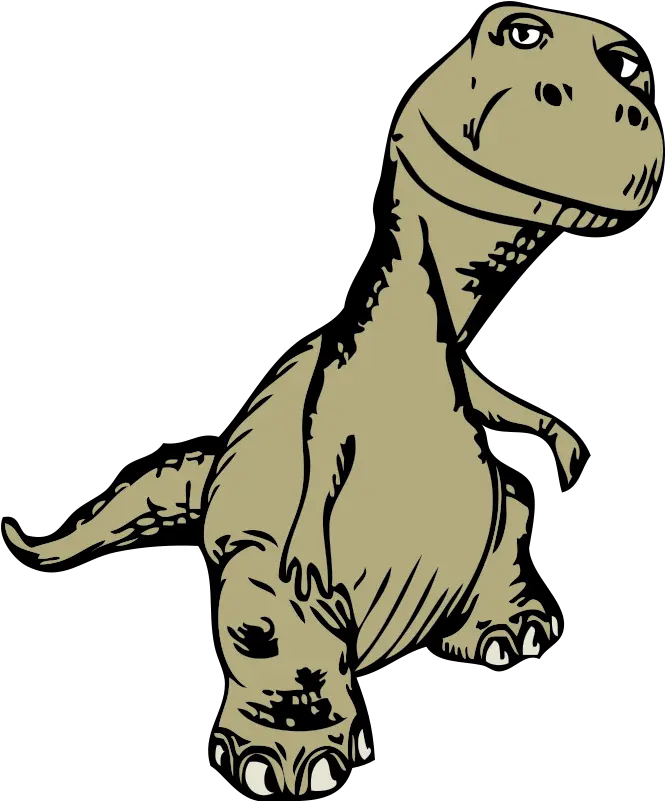  Silhouette Clipart T Rex Transparent Free Cartoon Dinosaur Front View Png Dinosaur Silhouette Png