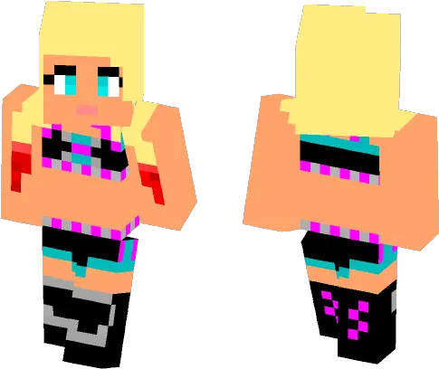  Download Alexa Bliss L Wwe Minecraft Skin For Free Descendants 3 Jay Skins In Minecraft Png Alexa Bliss Png