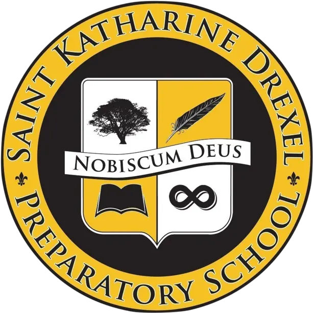  History Of Our Crest St Katharine Drexel Preparatory Atari Logo Png Crest Logo