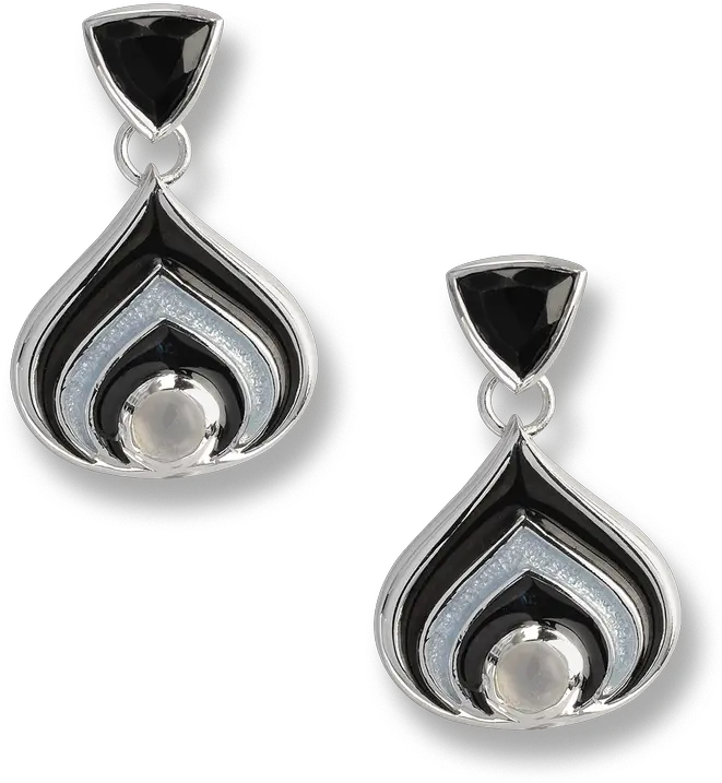  Nicole Barr Designs Sterling Silver Teardrop Stud Earrings Earrings Png Teardrop Transparent Background