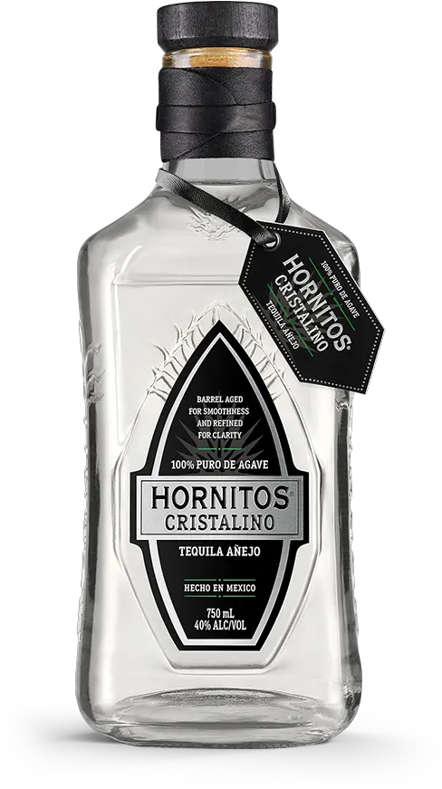  Cristalino Tequila Tequila Hornitos Cristalino Png Tequila Bottle Png