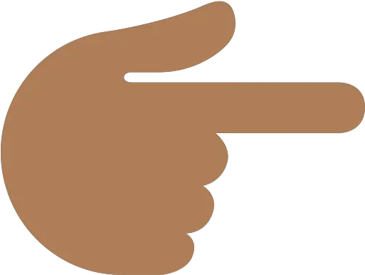  Backhand Index Pointing Right Medium Dark Skin Tone Emoji Emoji Doigt Pointé Png Pointing Finger Icon Png