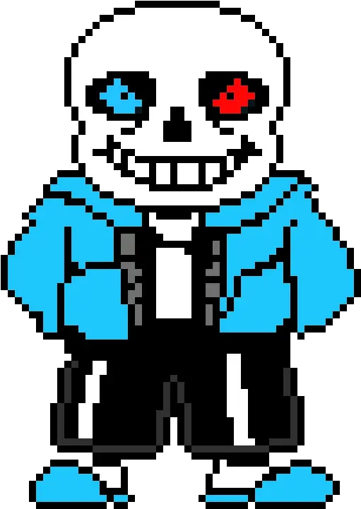  530 X 740 1 Sans Undertale Blue Eye Png Sans Undertale Transparent