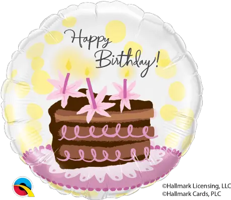  Birthday Chocolate Cake Slice Pastel Feliz Cumpleaños Con Revanada De Pastel Png Cake Slice Png