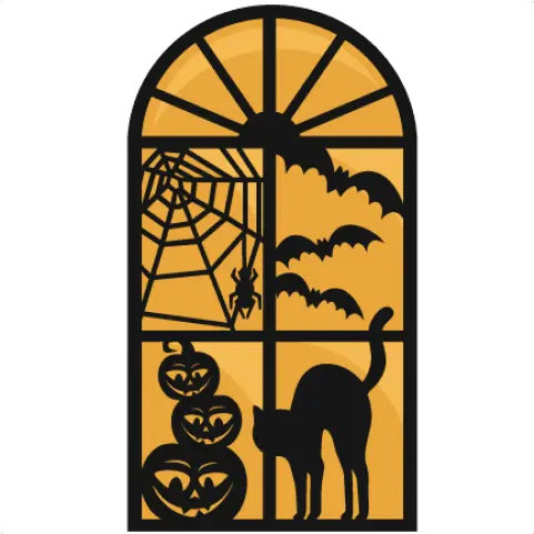  Download Free Png Large Halloween Window Images Transparent Transparent Background Clock Png Window Clipart Png