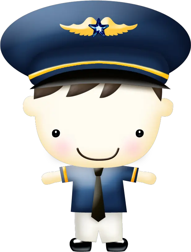  Clipart Baby Pilot Transparent Free For Pilot Cartoon Png Pilot Png