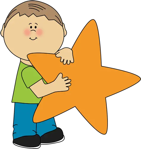  36 Star Student Mrs H Clipart Clipartlook Boy Holding A Star Png Student Clipart Png