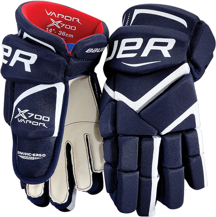  Bauer Hockey Gloves Transparent Png Stickpng Bauer Vapor X700 Gloves Gear Transparent Background