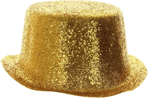  Download Gold Glitter Top Hat Party Hat Png Image With No Transparent Glitter Top Hat Top Hat Png