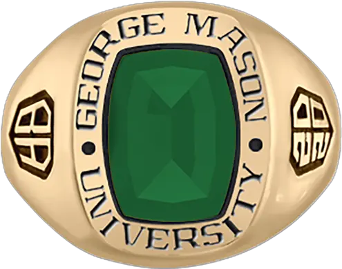  George Mason University Menu0027s Seahawk College Ring Solid Png George Mason University Logos