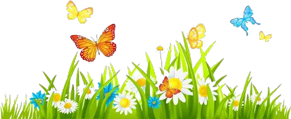  Free Spring Png Transparent Images Flowers With Butterfly Clipart Spring Png