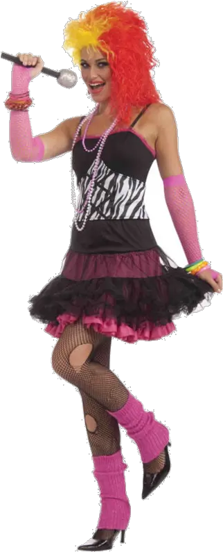  Celebrity Costumes Cyndi Lauper 80s Png Fashion Icon Halloween Costumes