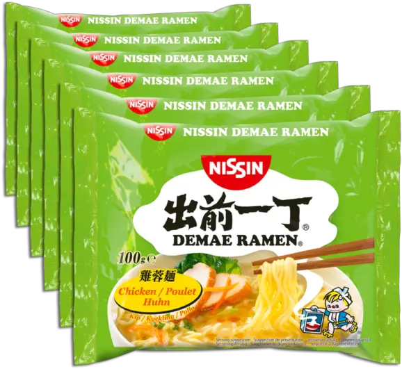  Download Hd Nissin Demae Ramen Noodles Nissin Noodles Png Ramen Transparent