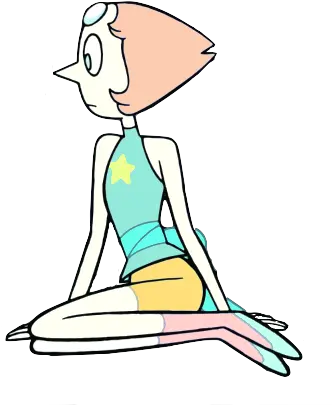  Download Hd Su Pearl Png Steven Universe Pearl Sitting Pearl Steven Universe Sitting Pearl Transparent Background