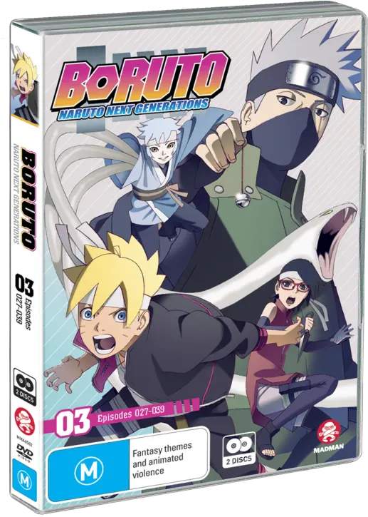  Boruto Naruto Next Generations Part 3 Eps 27 39 Dvd Png Boruto Png