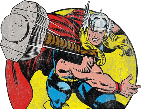  Using His Newfound Powers He Became Daredevil Battling Thor From Comic Books Png Thor Comic Png