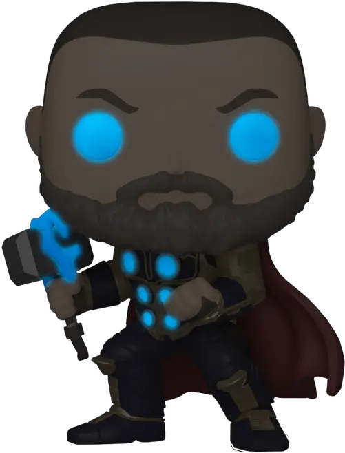  Marvelu0027s Avengers 2020 Thor Glow In The Dark Pop Vinyl Funko Thor Glow In The Dark Png Thor Comic Png