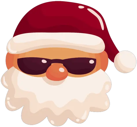  Santa Cool Shades Transparent Png U0026 Svg Vector File Illustration Shades Png