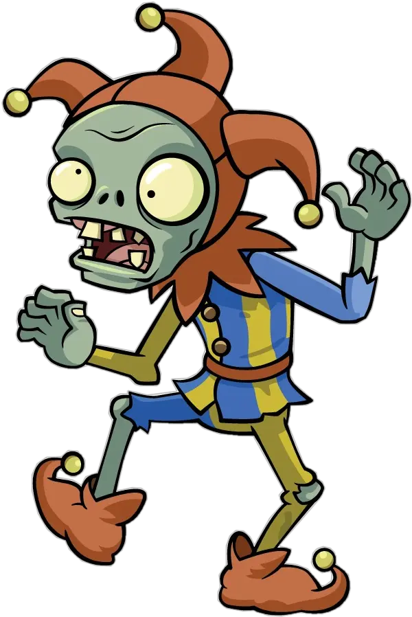  Zombie Sticker Zombies De Plants Vs Zombies Clipart Full Jester Zombie Pvz Png Zombie Hand Png