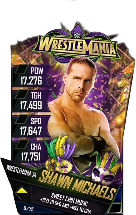  Shawn Michaels Wwe Supercard Season 1 Debut Wwe Wwe Supercard Big Show Png Shawn Michaels Png